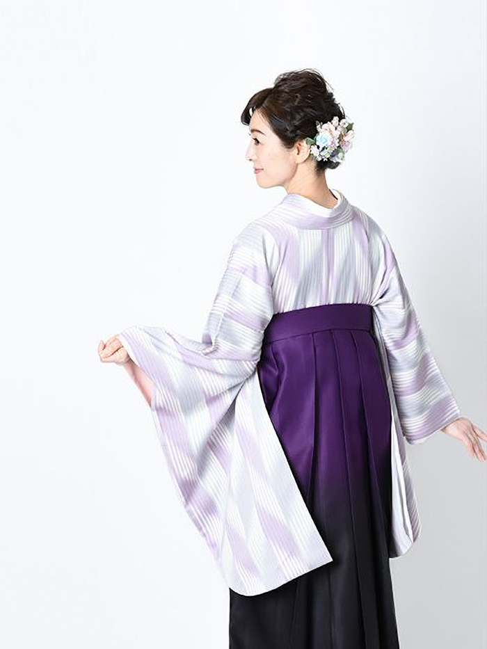 先生の卒業式での立ち姿