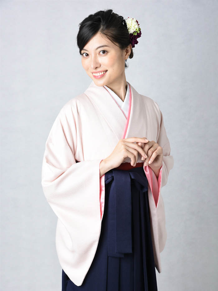 先生の卒業式での立ち姿