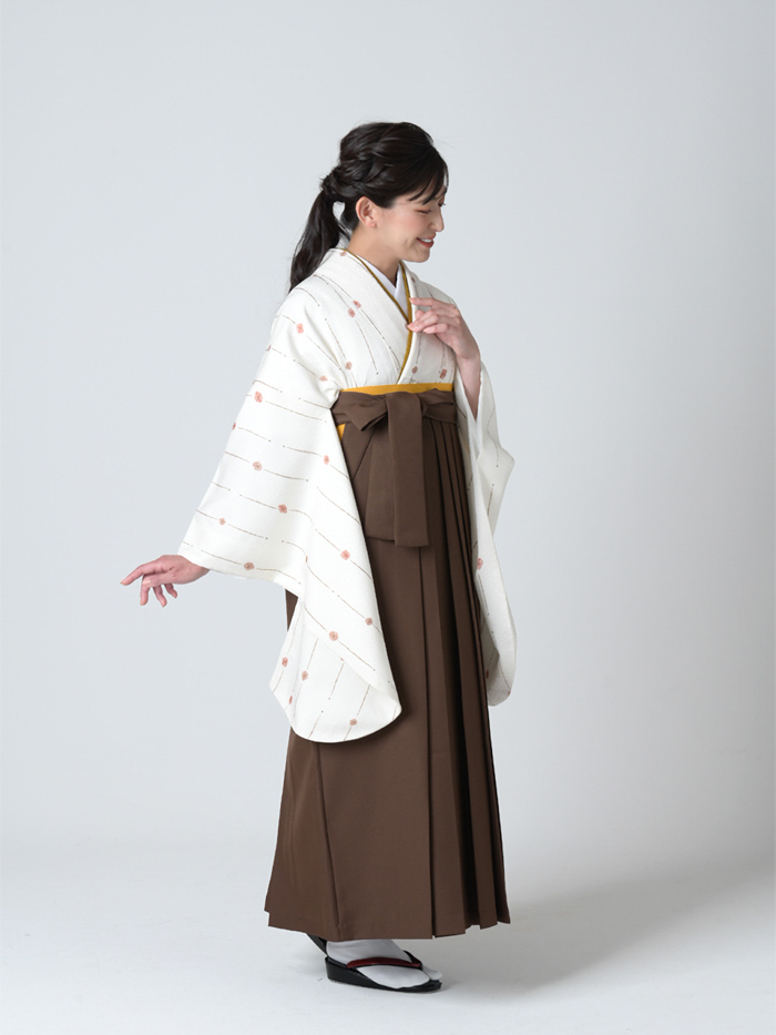 先生の卒業式での立ち姿